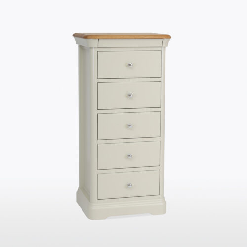 Cromwell 5 Drawer tall narrow chest