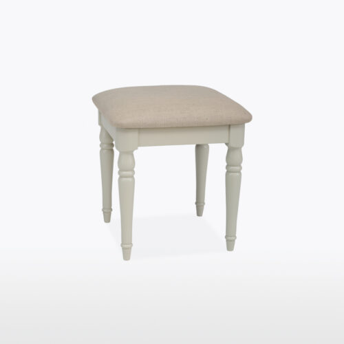 Cromwell Bedroom Stool with fabric seat pad