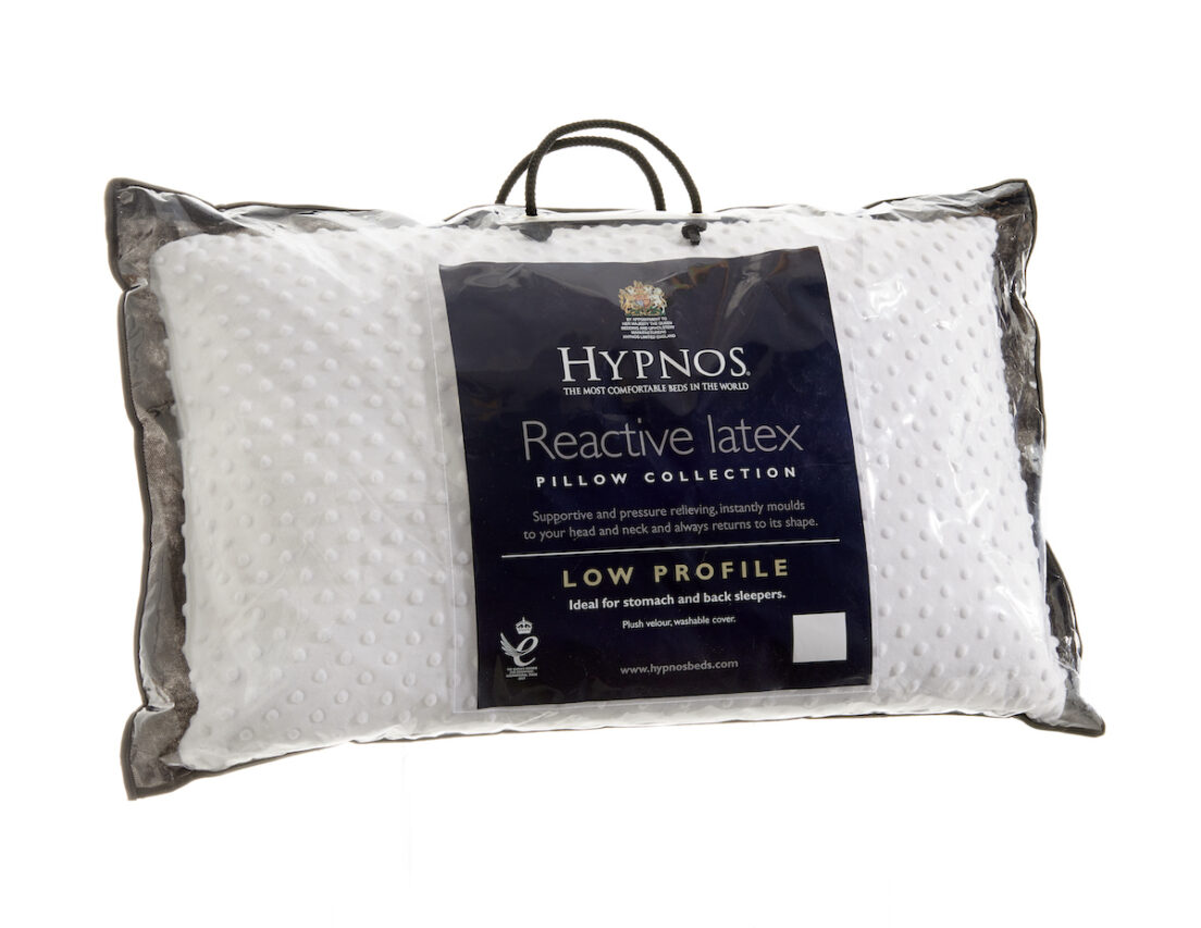 Hypnos Low-Profile Latex Pillow