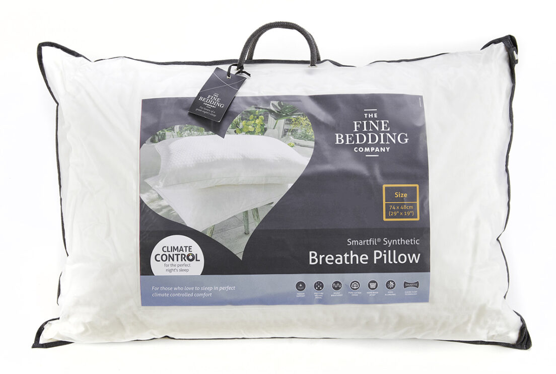 The Fine Bedding Company Smartfil Synthetic Breathe Pillow