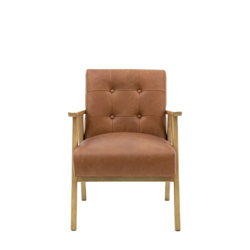 Gallery Blackhall Armchair Antique Brown leather