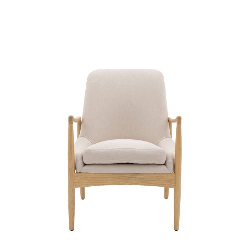 Gallery Carrera Armchair Natural Linen