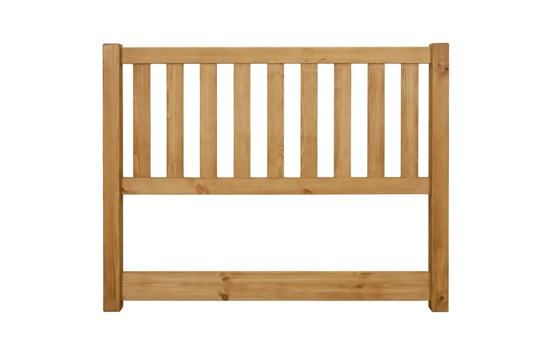 Shaker Oak floor standing headboard